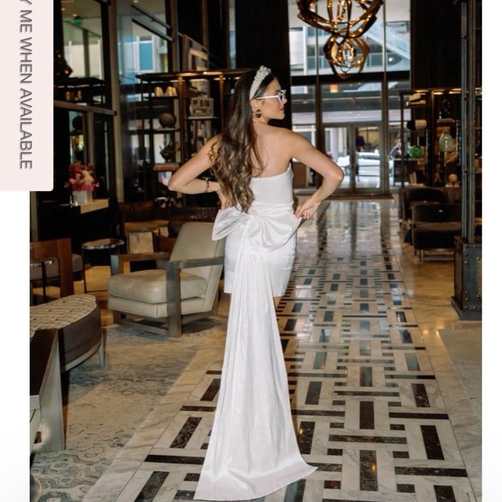 Hazel and Olive Bowtiful Bride Dress